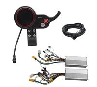 Paaruter QS-S4 Thumb Throttle LCD Display 36V-60V 6PIN+48V 800W Dual Drive Controller For Zero 8 9 10 8X 10X Electric Scooter Spare Parts Parts