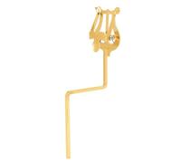 Paaruter Saxophone Music Clip Alto Saxophone Marching Music Clip Portable Music Clip (Long) Gold