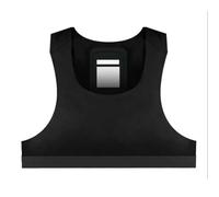 Paaruter Soccer Gps Tracker Vest Breathable Polyester Built-in Anti-Slip for Soccer Athlete L