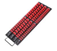 Paaruter Socket Organizer Tray Socket Holder Portable 1/4-Inch 3/8-Inch 1/2-Inch 80Pcs Handle Socket Storage Tool