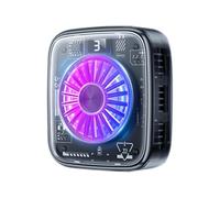 Paaruter SR01 PRO Mobile Phone Game Cooler SR01 PRO Mobile Phone Cooling Radiator Number Show Magnetic Backpack Semiconductor Radiator for IOS/Android A