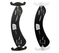 Paaruter Violin Shoulder Rest Plastic Shoulder Rest Adjustable Violin Shoulder Pad Violin Accessories Non-Slip Chin Rest Pad