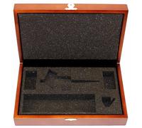Paasche Airbrush Paasche Deluxe Wood Case for H, Si, Vl, Ts and Tg Airbrushes, Brown, 30.48 x 18.41 x 6.99 cm