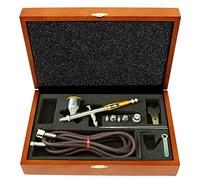 Paasche Airbrush Talon Gravity Feed Airbrush In Deluxe Wood Box, Multi-Colour