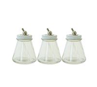 Paasche Glass Airbrush Paint Bottle, 3 oz