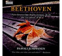 Paavali Jumppanen - Beethoven: Sonate per Pianoforte Opp. 31 "The Tempesi", 78,79, 81a "Les Adieux" e 90
