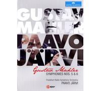 PAAVO JÄRVI: GUSTAV MAHLER - SYMPHONIES NOS. 5 & 6 NEW REGION 0 DVD