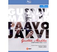 PAAVO JÄRVI: GUSTAV MAHLER - SYMPHONIES NOS. 5 & 6 NEW REGION 1 BLU-RAY