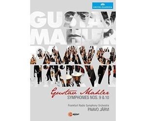 PAAVO JÄRVI: GUSTAV MAHLER - SYMPHONIES NOS. 9 & 10 NEW REGION 0 DVD