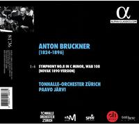 PAAVO JÄRVI / TONHALLE-ORCHESTER ZÜRICH BRUCKNER: SYMPHONY NO. 8 NEW CD