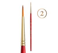 Princeton : Synthetic Sable : Series 4050 : Size 2 : Round