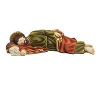 Paben Sleeping Saint Joseph Statue Religious Item 5" Resin by Paben