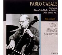 Pablo Casals - Beethoven: Piano Trio No. 7/Cell