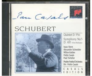 Pablo Casals Conducts and Plays Schubert at Prades (1952-1953)