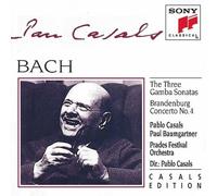 Pablo Casals - Gamba Sonatas / Brandenburg Concerto 4 [New CD]