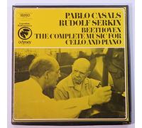 PABLO CASALS & RUDOLF SERKIN - beethoven: the complete music for cello and piano LP