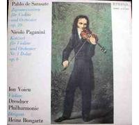 Pablo de Sarasate - Pablo de Sarasate / Niccolò Paganini - Ion Voicu , Dresdner Philharmonie Conductor Heinz Bongartz - Zigeunerweisen Für Violine Und Orchester Op. 20 / Konzert Für Violine Und Orchester Nr. 1 D-dur Op. 6 - ETERNA - 8 25 840