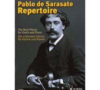 Pablo de Sarasate Repertoire: Les plus belle pièces pour violon et piano. violin and piano.
