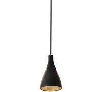 Pablo Designs - Swell Pendant 20 cm, Black / Brass - Black