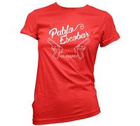 Pablo Escobar El Padre Drug Lord Women's T-Shirt - red 14