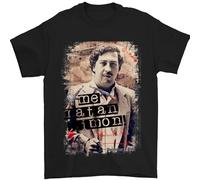 Pablo Escobar Me Matan Limon Mens T-Shirt 100% Cotton Black XL