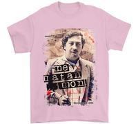 Pablo Escobar Me Matan Limon Mens T-Shirt 100% Cotton Light Pink 2XL