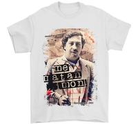 Pablo Escobar Me Matan Limon Mens T-Shirt 100% Cotton White XL