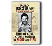 Pablo Escobar Narcos Colombian Gangster Cocaine King, Novelty Large Size Fridge Magnet