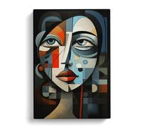 Pablo Picasso Digital Art Canvas Print | Gallery Wrapped 30mm Frame Wall Art | 30x20 inches | Ready to Hang | Contemporary Picture | Living Room Bedroom Lounge Office