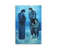 Pablo Picasso Fine Artwork Poster The Tragedy Picture Print Wall Art Canvas Artworks Room Aesthetic 12x18inch(30x45cm)