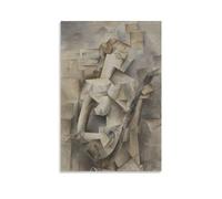 Pablo Picasso Girl with A Mandolin Poster Decorative Painting Canvas Wall Posters And Art Picture Print Modern Family Bedroom Decor Posters 24x36inch(60x90cm)