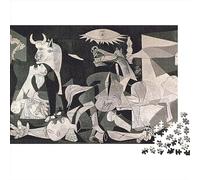 Pablo Picasso Guernica Jigsaws 1000 Pieces for Adults Fun Museum Jigsaw Puzzles 1000 Puzzle for Women Or Man, Oil Painting, Holiday Or Birthday Gift, World Famous Paintings
