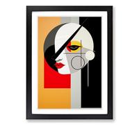 Pablo Picasso Minimalism No.2 Framed Print | A2 Black Framed Wall Art | Ready to Hang | Minimalist Historical Picture | Living Room Bedroom Lounge Office