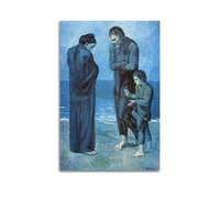 Pablo Picasso Painter Masterpiece Poster The Tragedy Picture Print Wall Art Painting Canvas Artworks Idea Room Aesthetic 08x12inch(20x30cm)