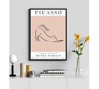 Pablo Picasso Signed Art Exhibition The Cat Wall Art Poster Print Size A3 (11.7x16.5 in / 29.7x42 cm) Unframed