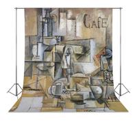 Pablo Picasso - The Pigeon Pea (1912) Cafe - 17, X 22, Fine Art Print-1 Photography Cloth56x98inch(142x250cm)