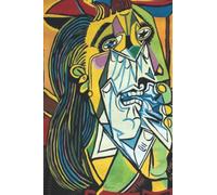 Pablo Picasso: Weeping Woman - A4 Sketchbook/ Blank Notebook