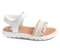 Pablosky Girl's Panda 441700 Sandal, White, 8 UK Child