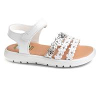 Pablosky Girl's Panda 442200 Sandal, White, 8.5 UK Child