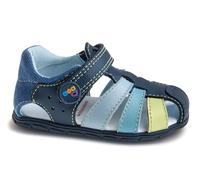 Pablosky Unisex Kid's Zig 052322 Sandal, Blue, 26 EU Ancho