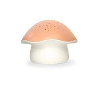 Pabobo by Angelcare - Night Projector - Musical Star - Mushroom - Nomadic Sleep - Night Light - Baby and Children - Lullaby or White Noise - Cry Sensor Optional - Timer - Pink