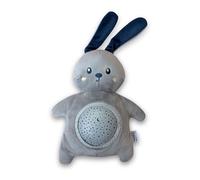 Pabobo Cuddly Toy Musical Star Projector Mini Bunny Plush Outer Machine Washable