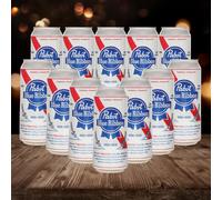 Pabst Blue Ribbon American Pale Lager 500ml Cans (12 Pack)- 4.7% ABV