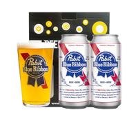 Pabst Blue Ribbon American Pale Lager Gift Set, 2 Pack