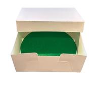 Pac:kit 14" Green Round Cake Drum With Box
