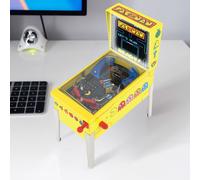 PAC-Man - Mini Electronic Pinball Machine - Arcade - Collector's Desk Game with Functional Pinball Machines and Official Sounds - Compact Size to Display - Ages 6+ - Retrogaming Fans