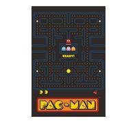 Pac Man Fleece Maze Blanket | Size: Crib Pac Man Multicolor Crib