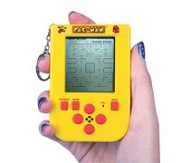 PAC-MAN Mini Arcade Keychain with LCD Screen & Directional Controls. Original PAC-MAN Gameplay & Sounds. Classic Retro Pocket Game, Portable Handheld Keyring Game for Kids & Adults.