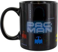 Pac-Man Neon Heat Change Mug, Ceramic, Multi-Colour, 8 x 12 x 10 cm