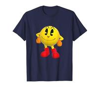 【PAC-Man】 PAC-Man World Re-PAC 002 T-Shirt, Men, Navy Blue, 4X-Large